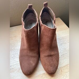 Michael Kors Suede Ankle Boots